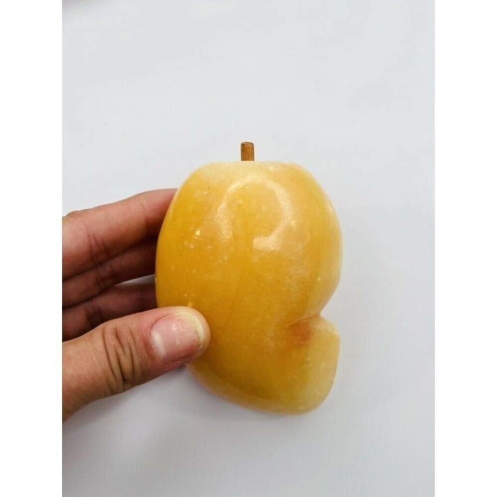 Vintage Italian Alabaster Marble FRUIT Fruit Decor EUC Vibrant Colors